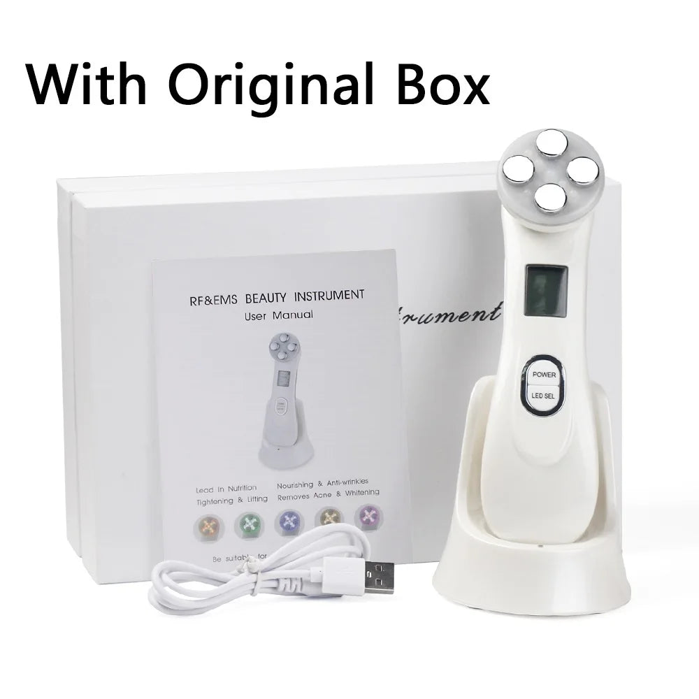 Dispositivo Viso Microcorrenti con Luce LED