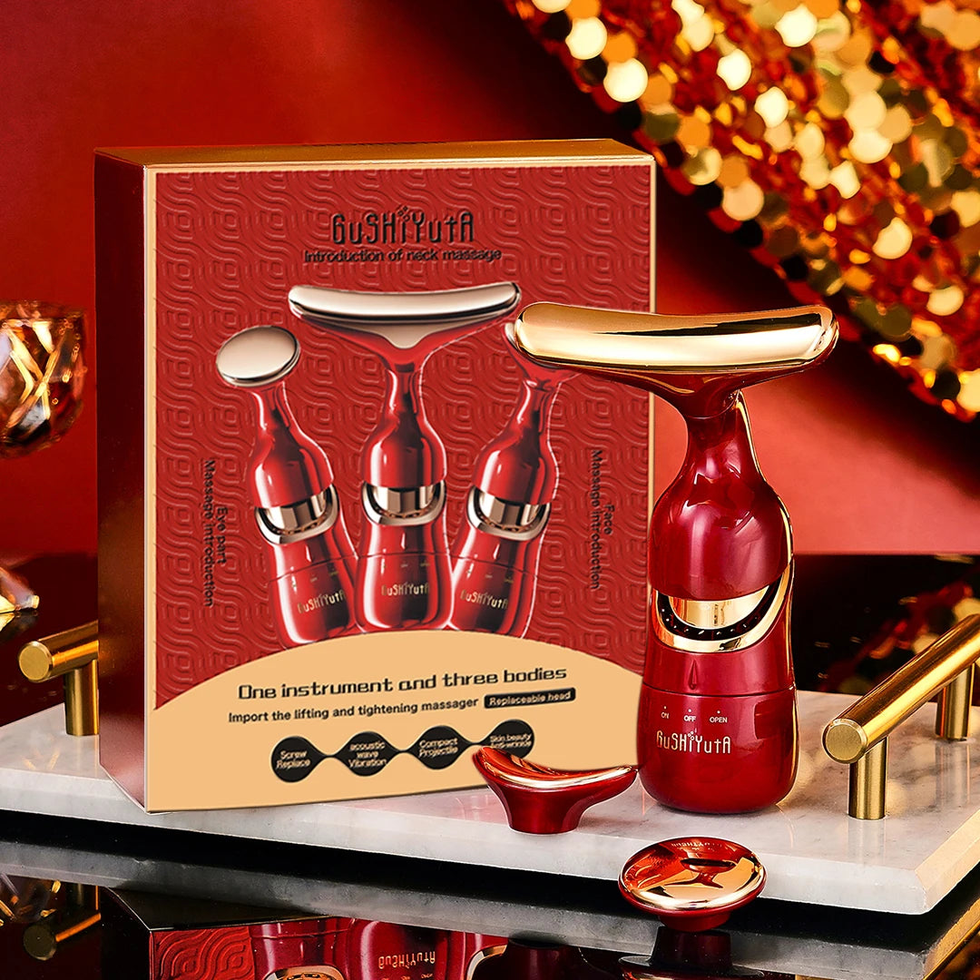 Massaggiatore Viso e Collo 3 in 1