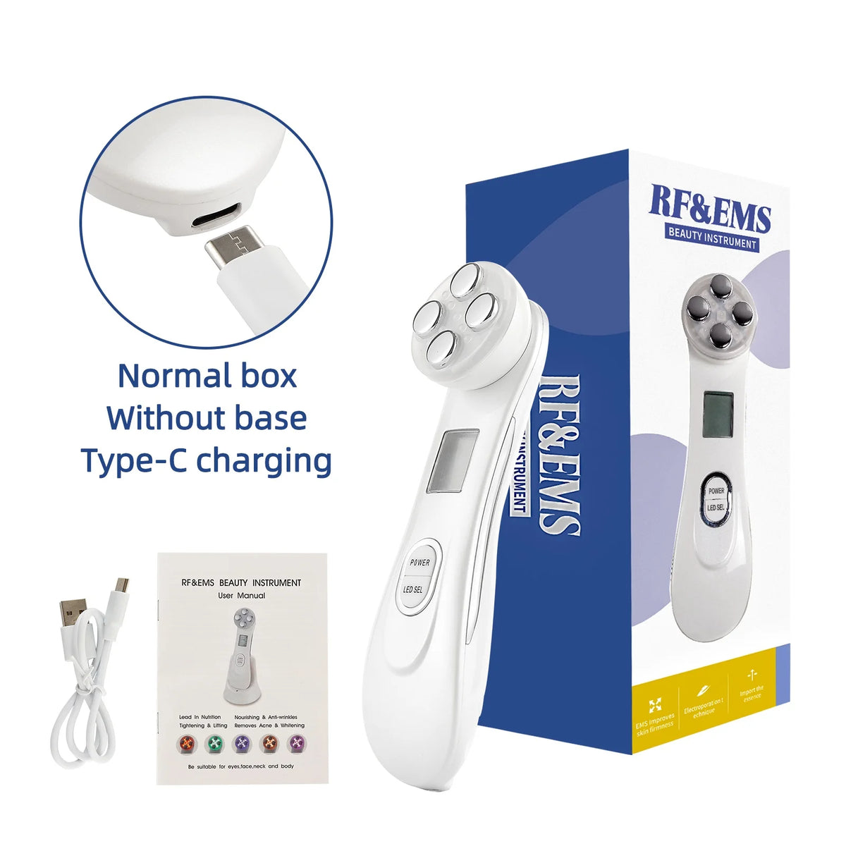 Dispositivo Viso Microcorrenti con Luce LED