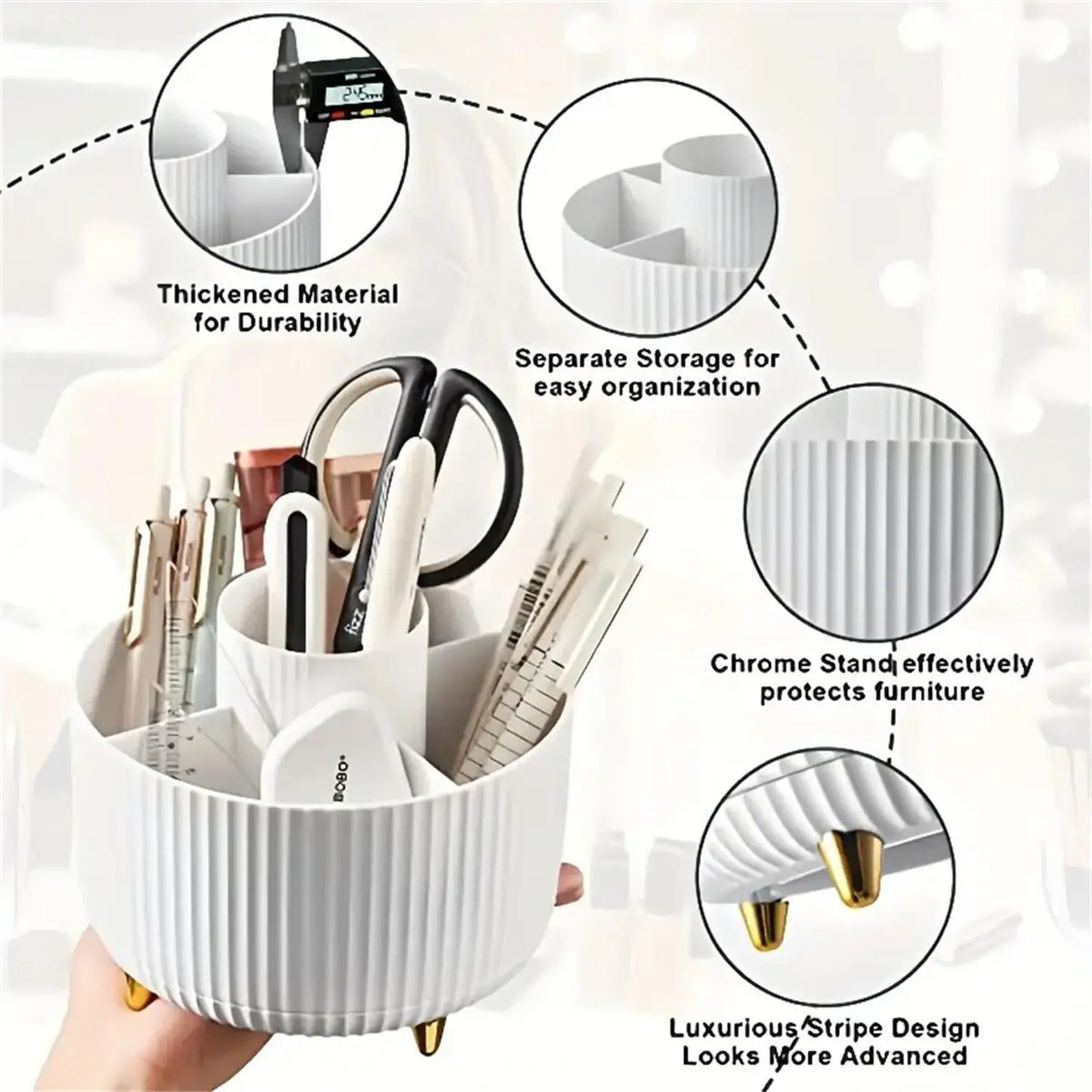 Organizer Trucco Girevole 360°