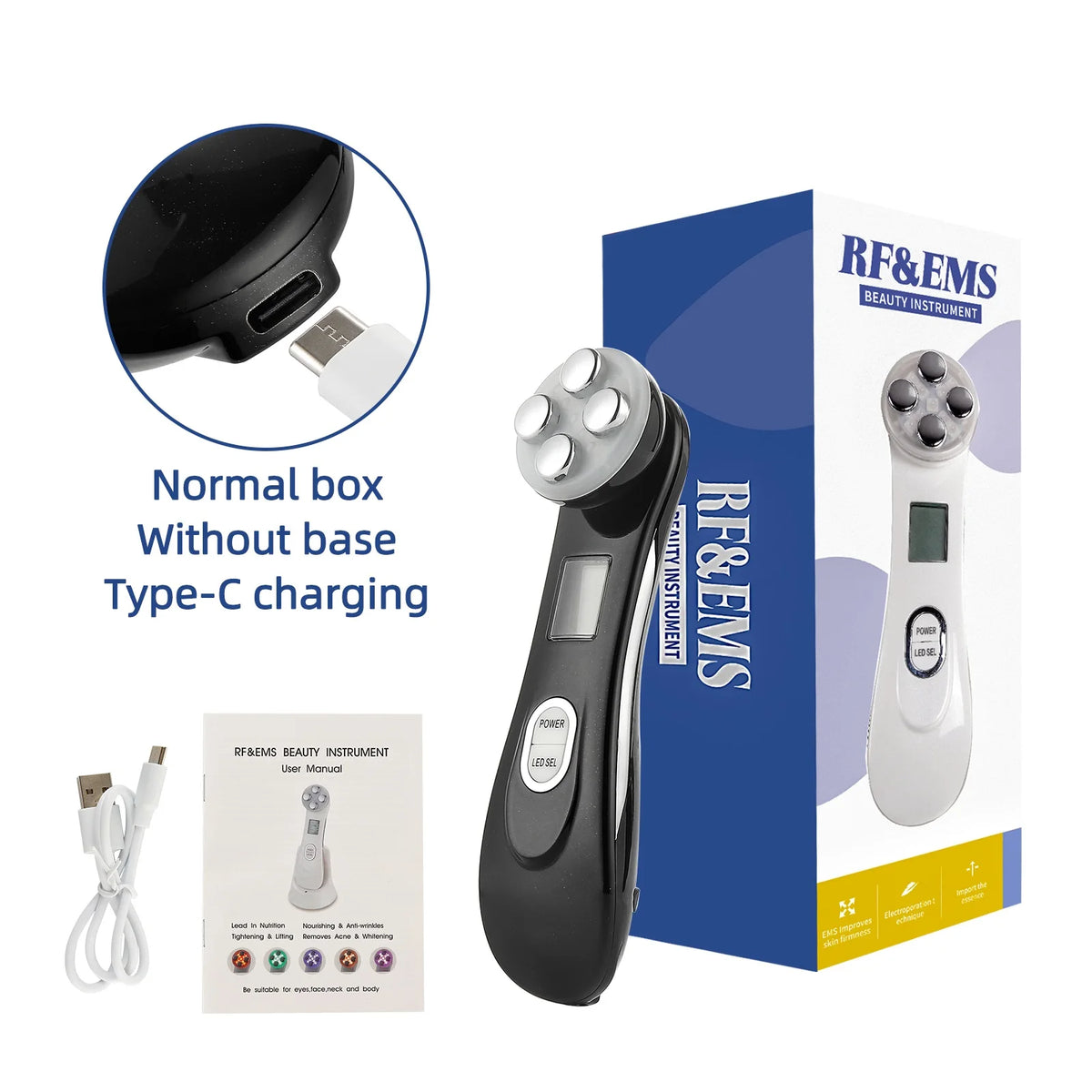 Dispositivo Viso Microcorrenti con Luce LED